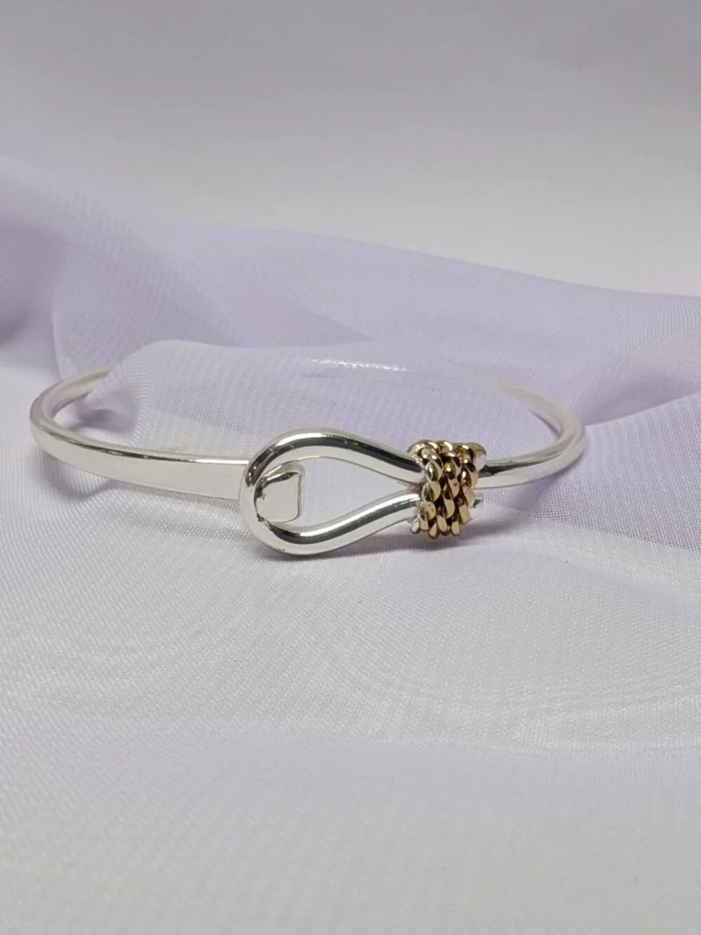 Stainless Steel Lariat Rope Bangle Bracelet